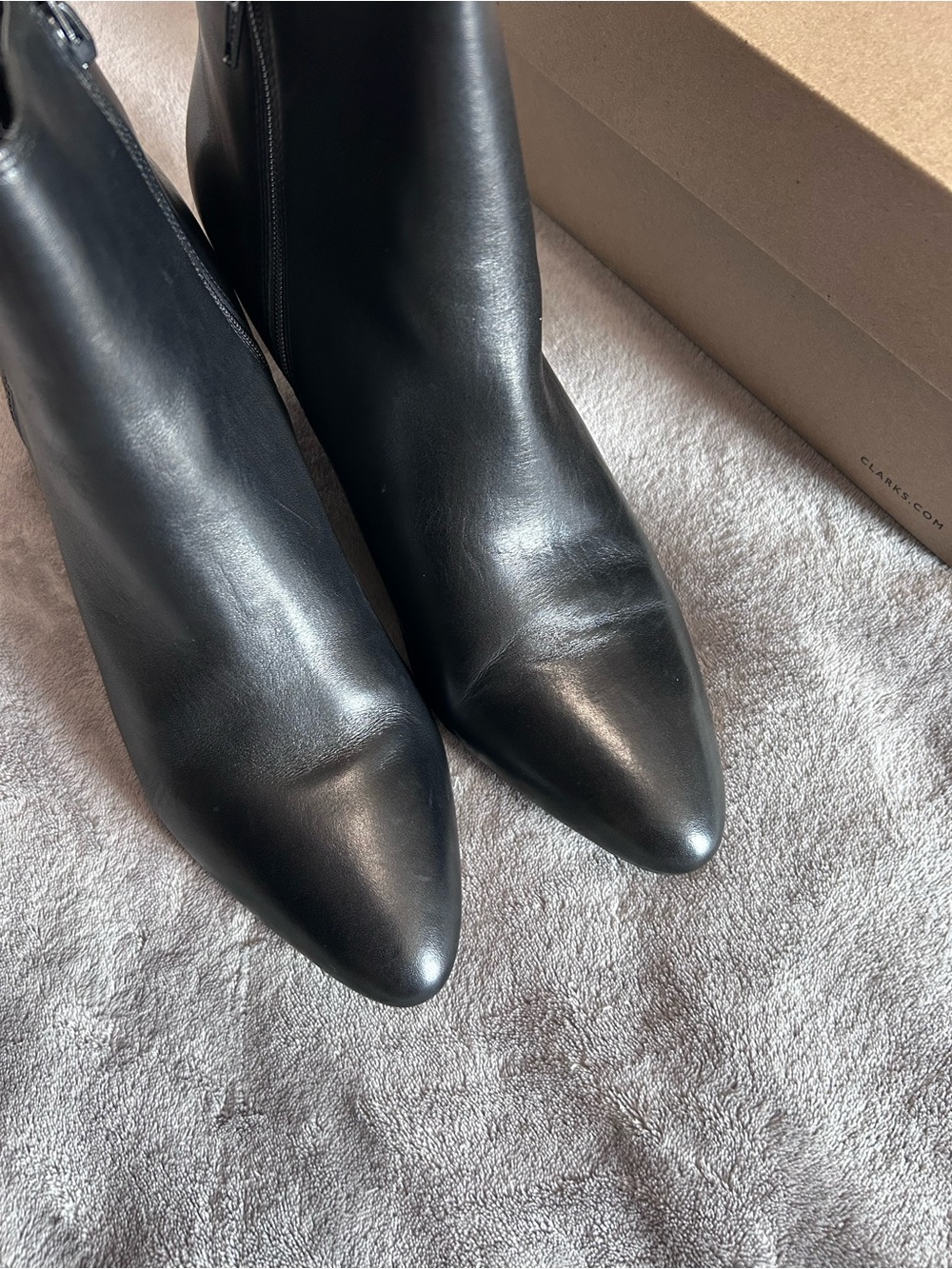 Clarks Calla Blossom Ankle Boots - Picture 6 of 7